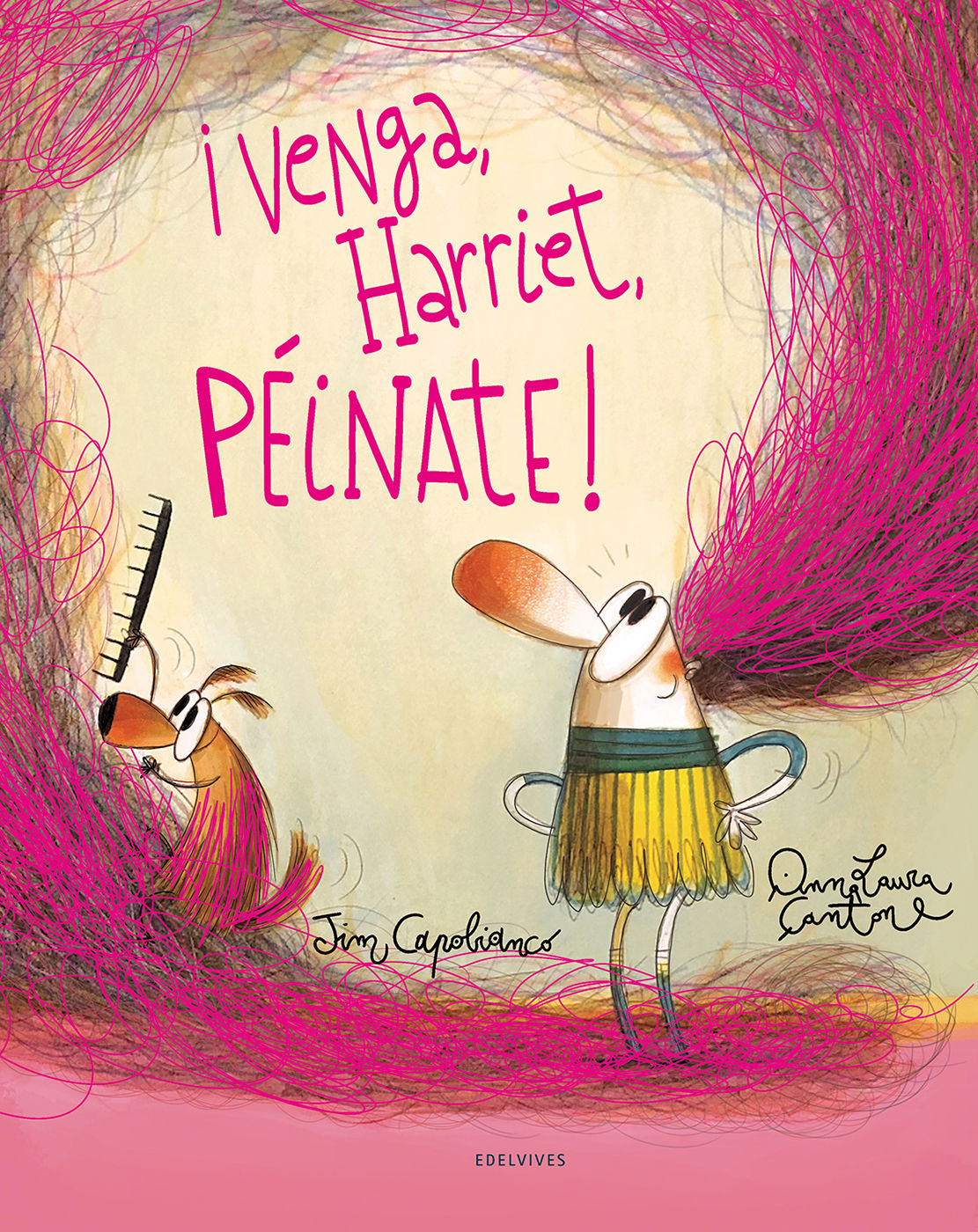 ¡VENGA, HARRIET, PÉINATE!