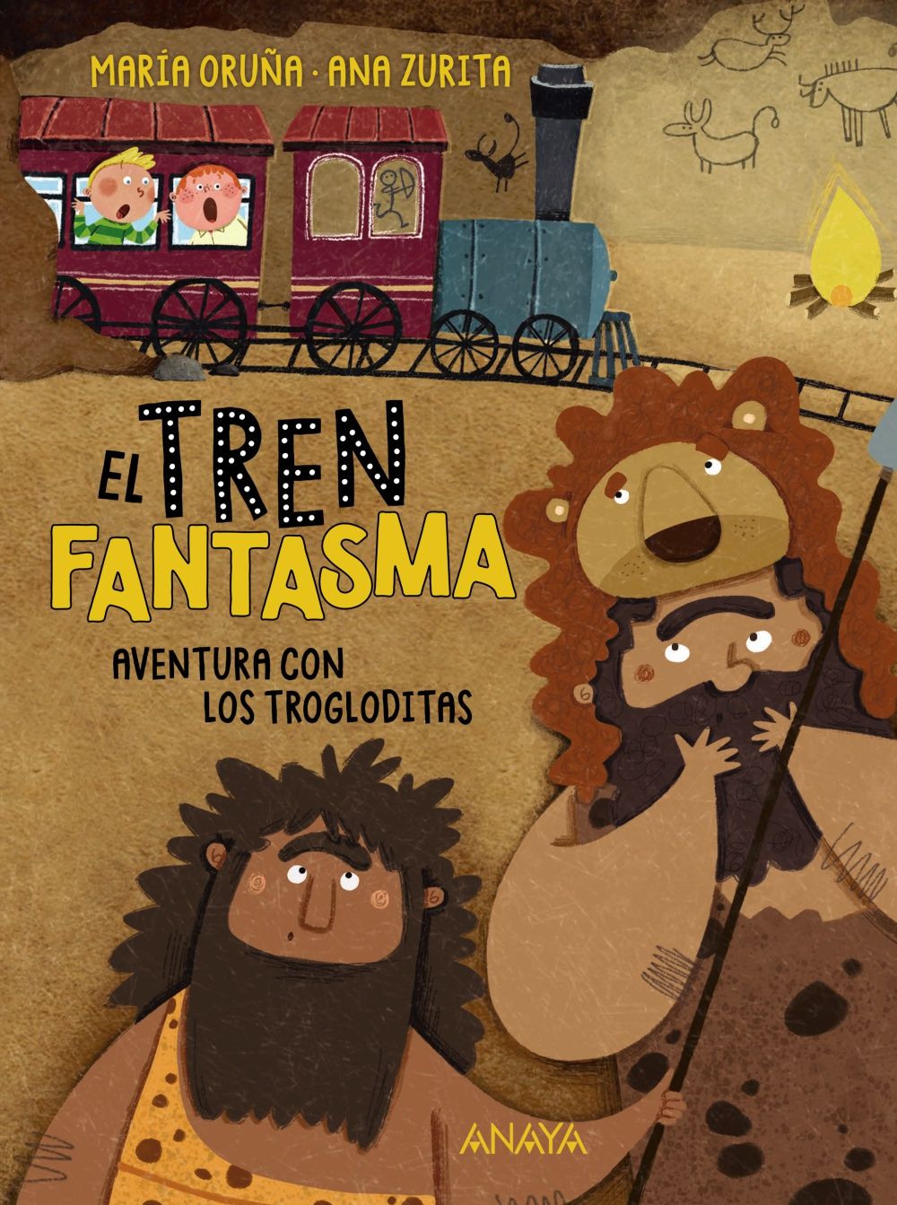 EL TREN FANTASMA. AVENTURA CON LOS TROGLODITAS