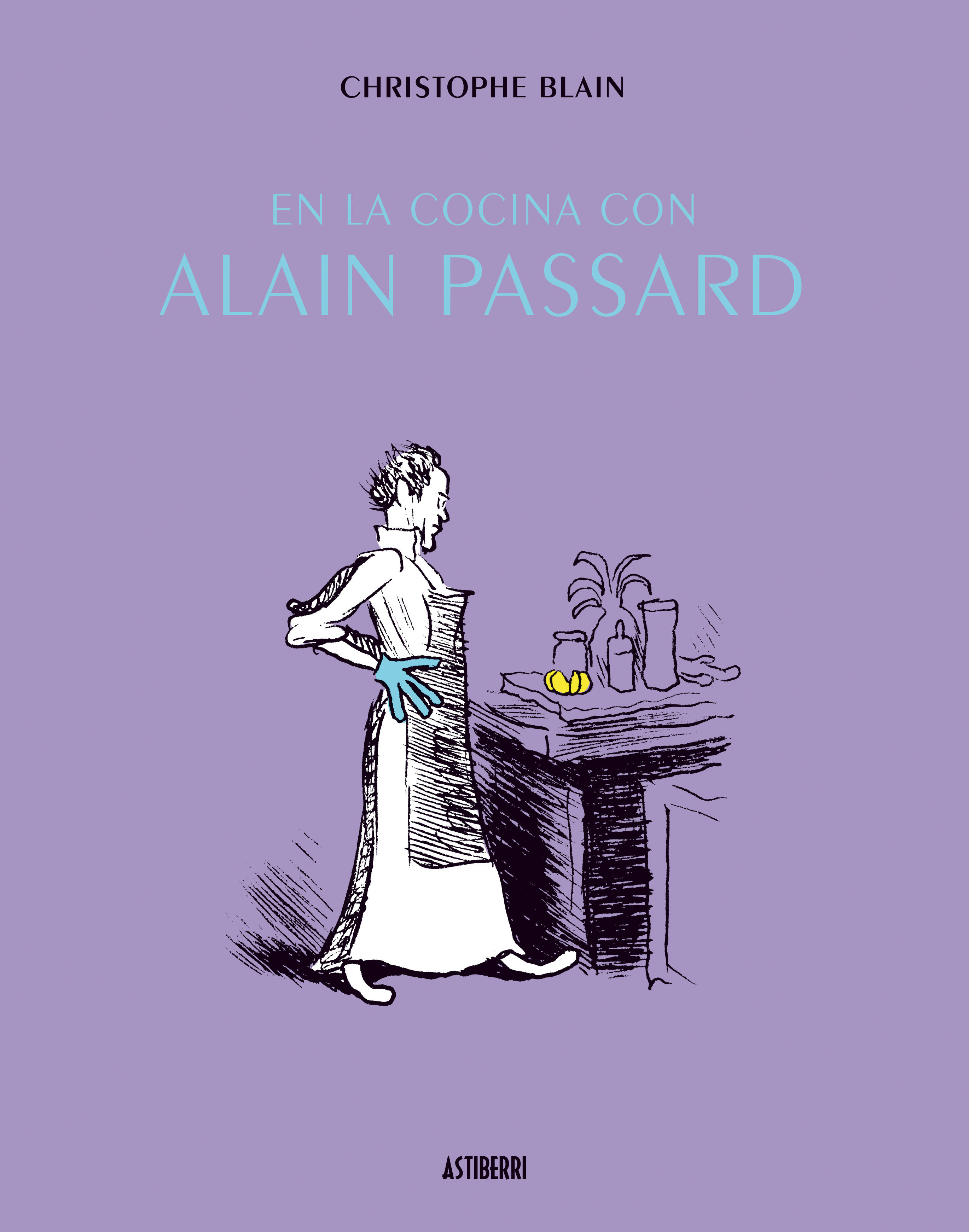 EN LA COCINA CON ALAIN PASSARD. 