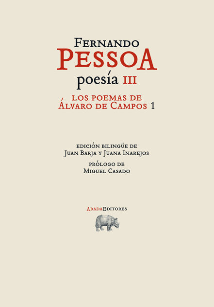 LOS POEMAS DE ÁLVARO DE CAMPOS 1. POESÍA III