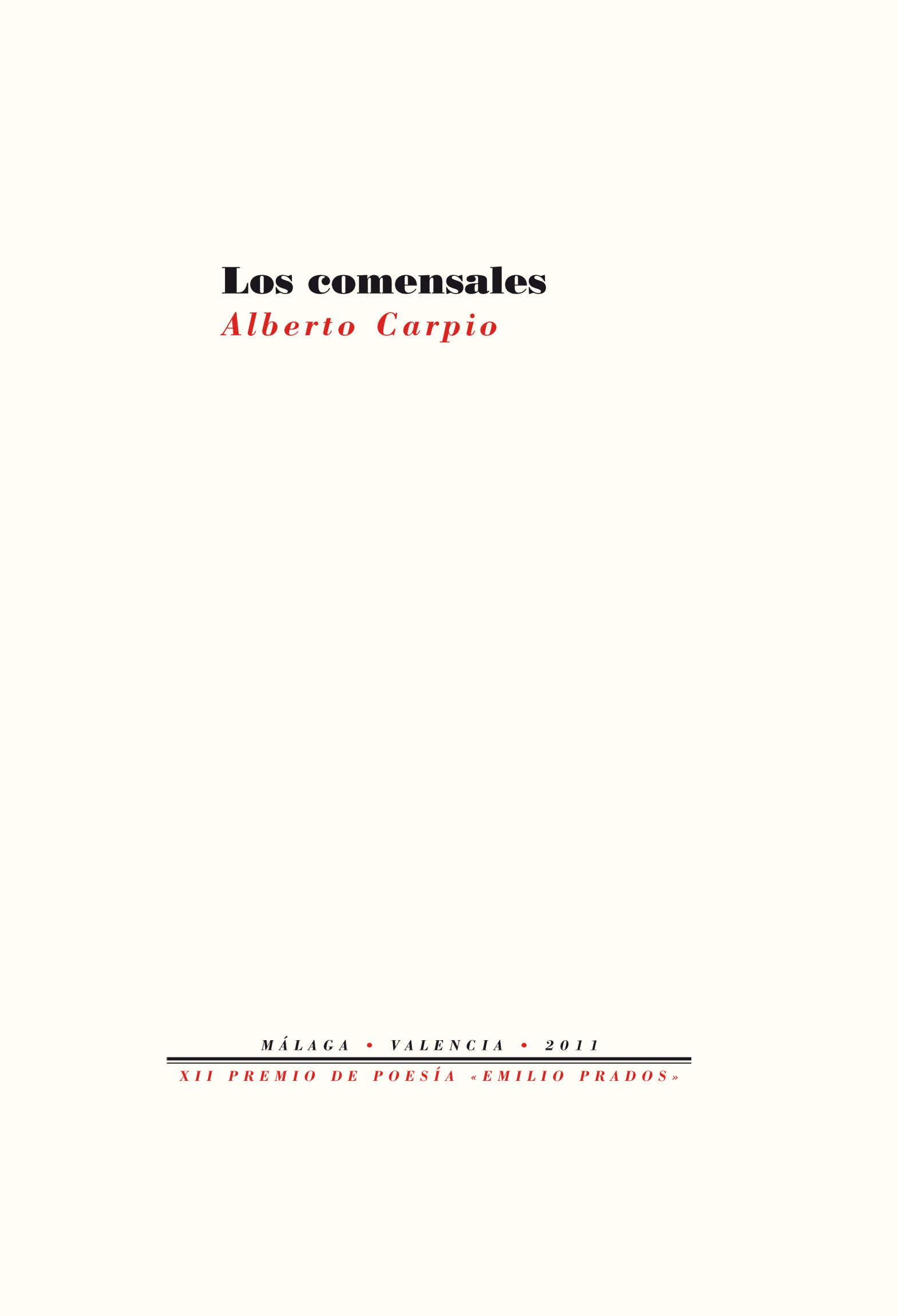 LOS COMENSALES