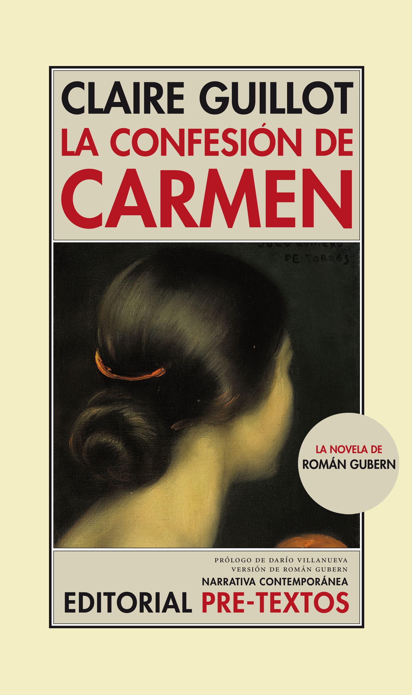 LA CONFESIÓN DE CARMEN. 