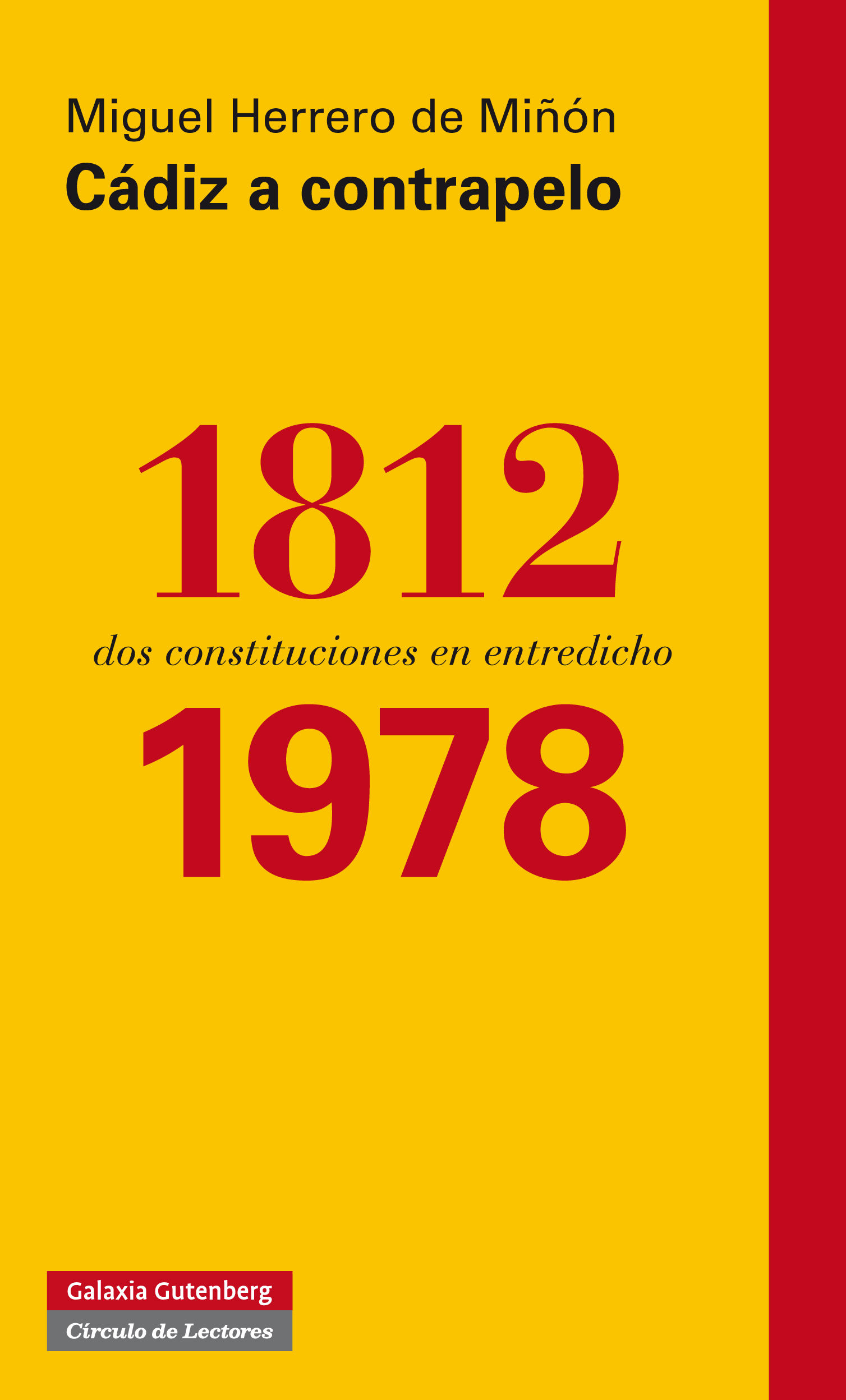 CÁDIZ A CONTRAPELO: 1812-1978