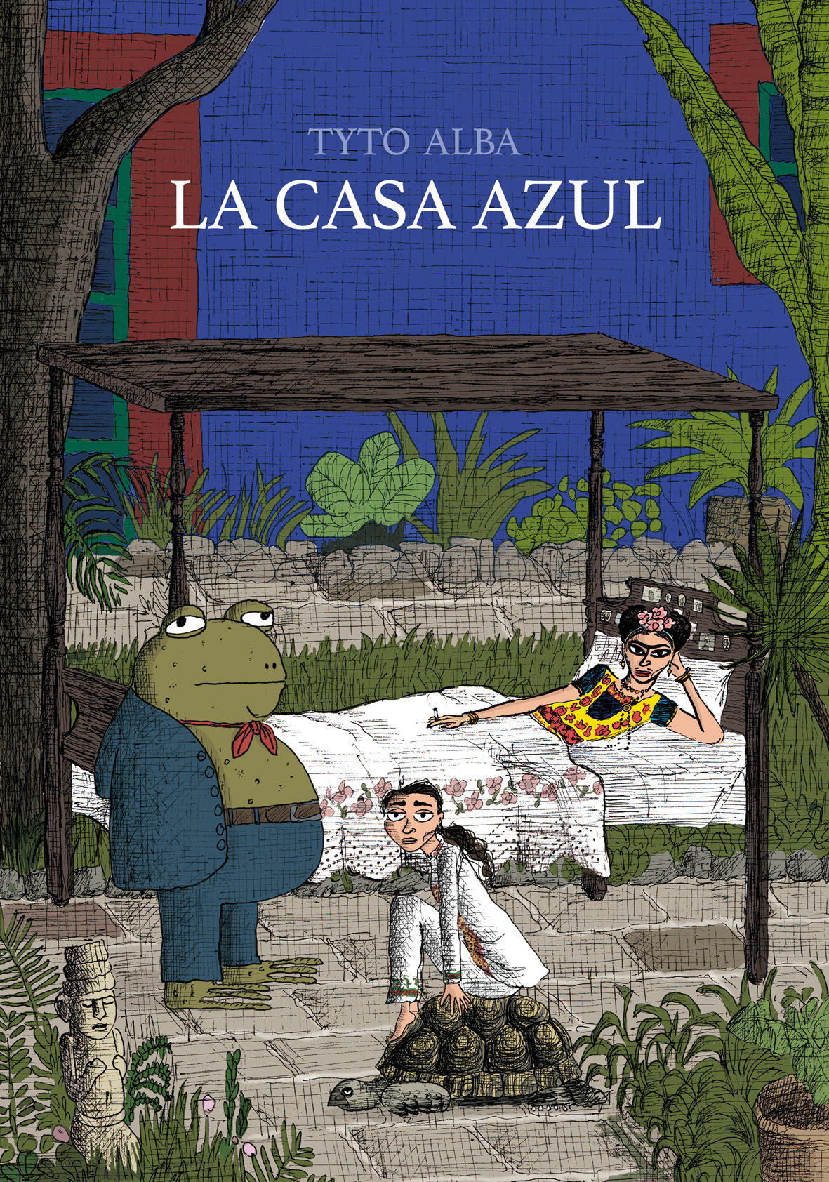 LA CASA AZUL. CHAVELA VARGAS-FRIDA KAHLO-DIEGO RIVERA