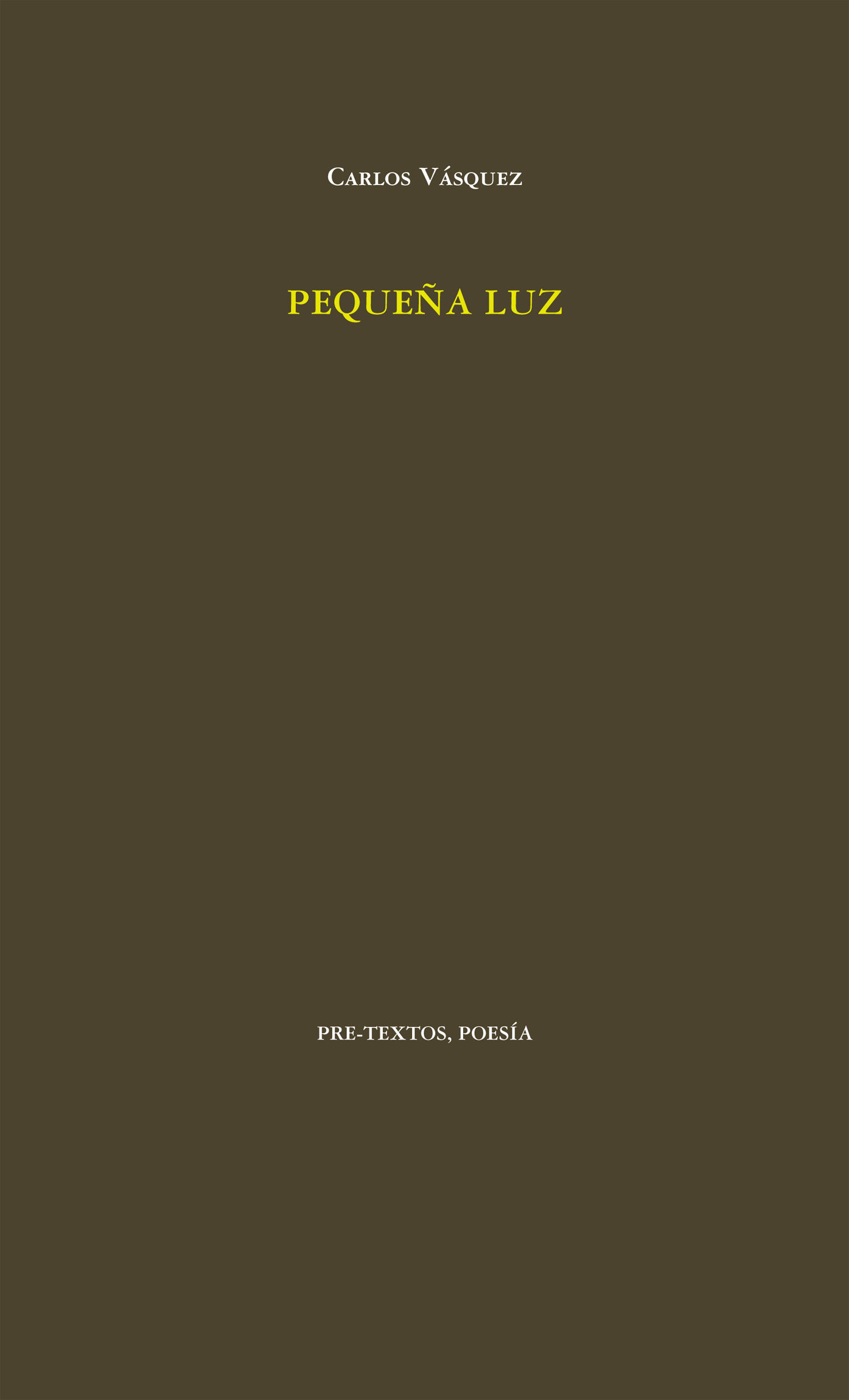 PEQUEÑA LUZ. 