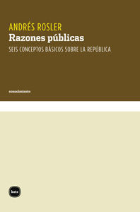 RAZONES PÚBLICAS. SEIS CONCEPTOS BÁSICOS SOBRE LA REPÚBLICA