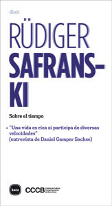 SOBRE EL TIEMPO. + "UNA VIDA ES RICA SI PARTICIPA DE DIVERSAS VELOCIDADES" (ENTREVISTA DE D. GAMPER SACHSE)