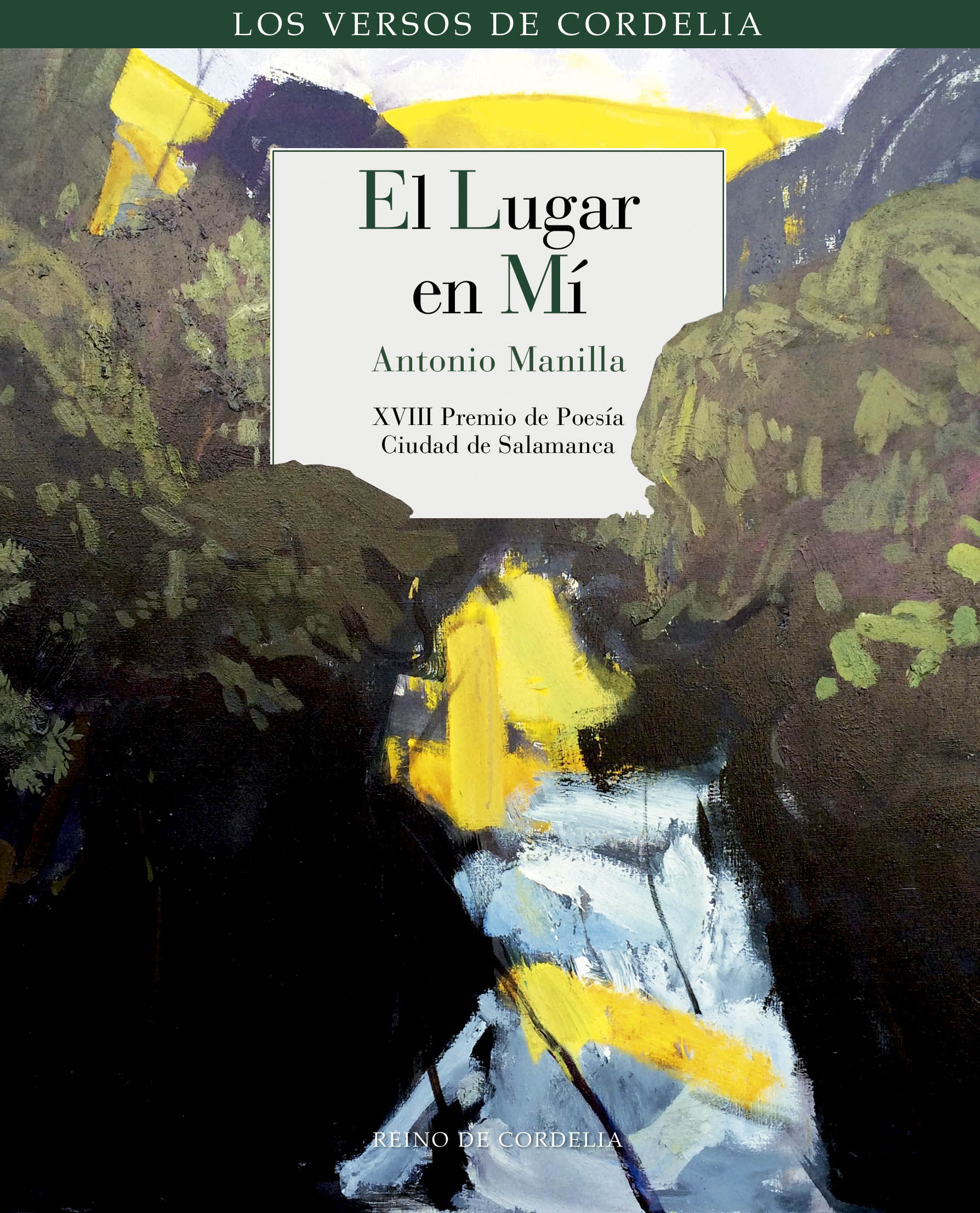 EL LUGAR EN MÍ. XVIII PREMIO DE POESÍA CIUDAD DE SALAMANCA