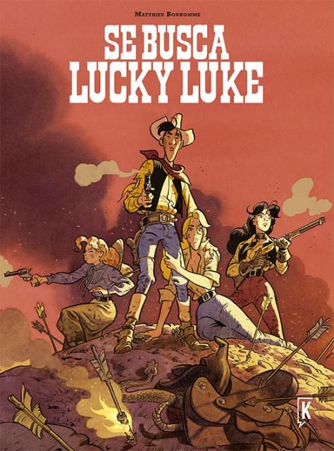 SE BUSCA LUCKY LUKE. 