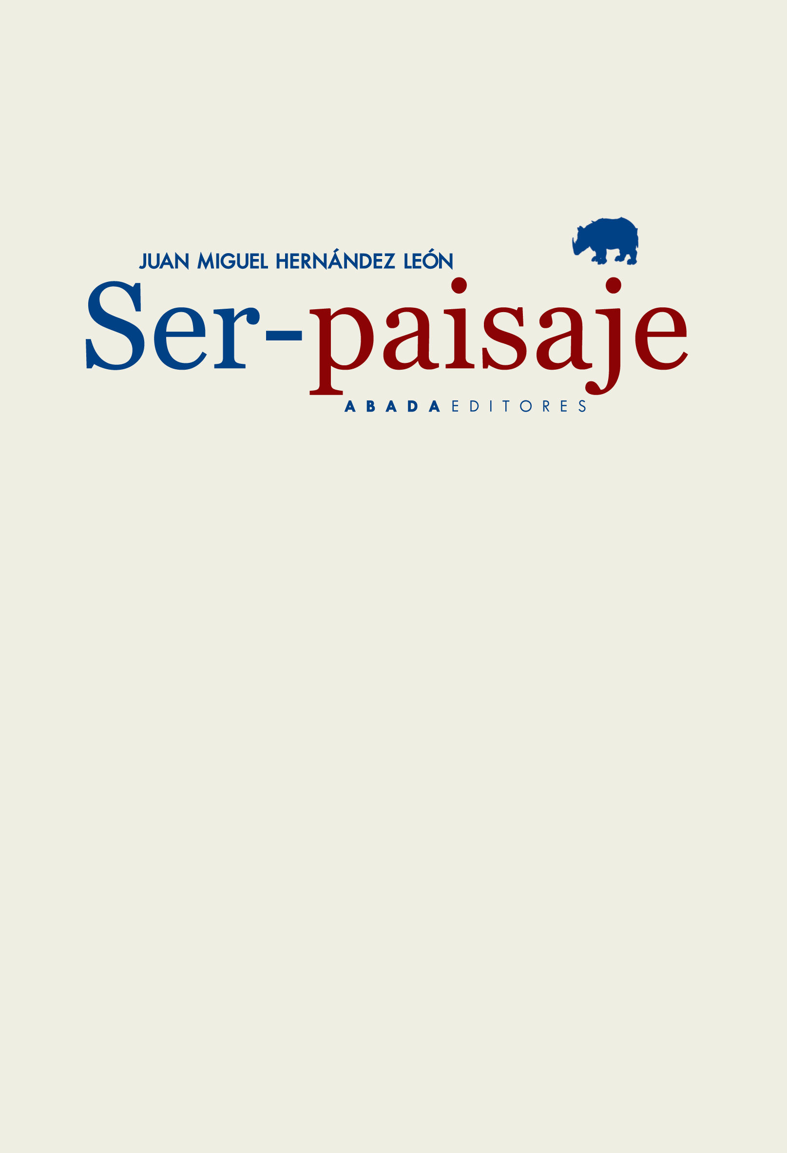 SER-PAISAJE. 