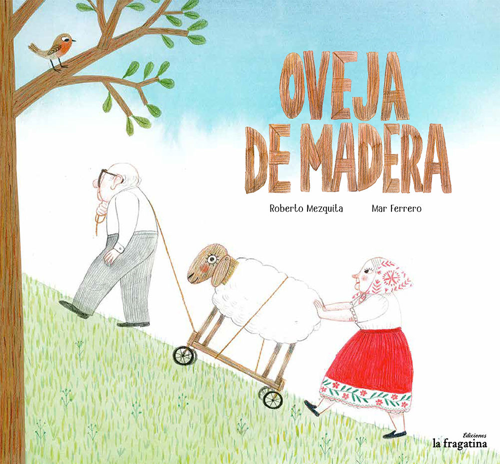 OVEJA DE MADERA. 