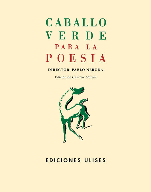 CABALLO VERDE PARA LA POESÍA