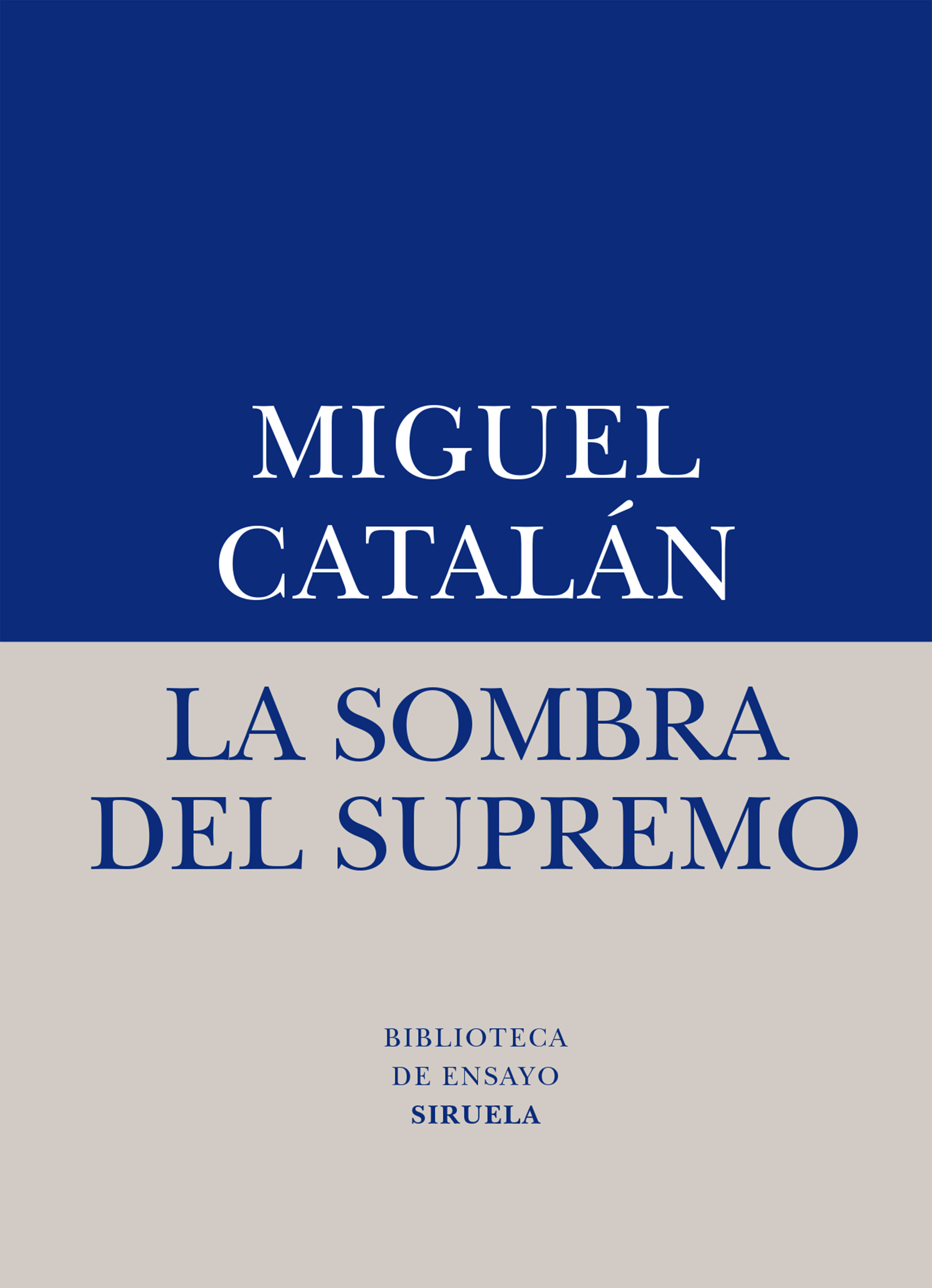 LA SOMBRA DEL SUPREMO. 