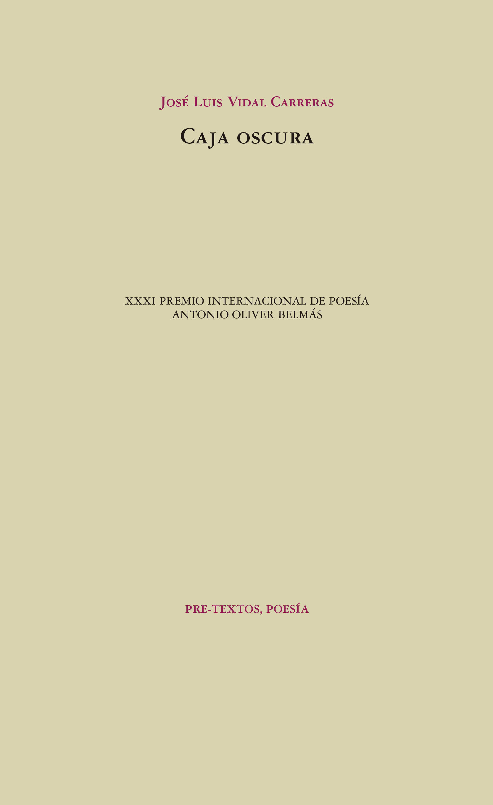 CAJA OSCURA