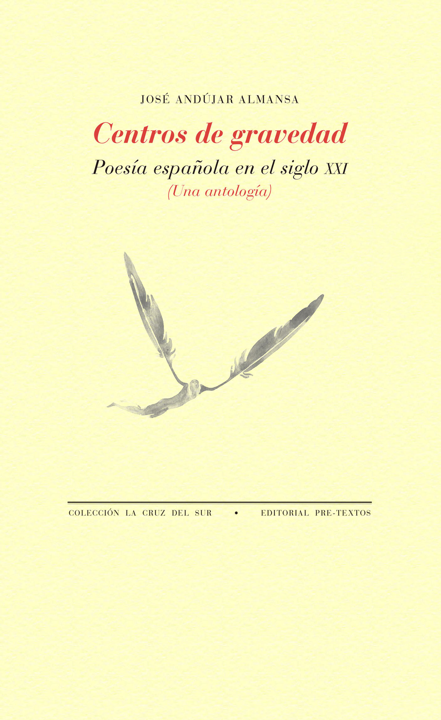 CENTROS DE GRAVEDAD. POESÍA ESPAÑOLA EN EL SIGLO XXI (UNA ANTOLOGÍA)