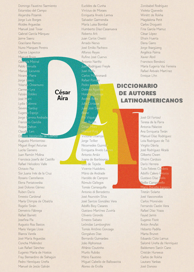 DICCIONARIO DE AUTORES LATINOAMERICANOS. 