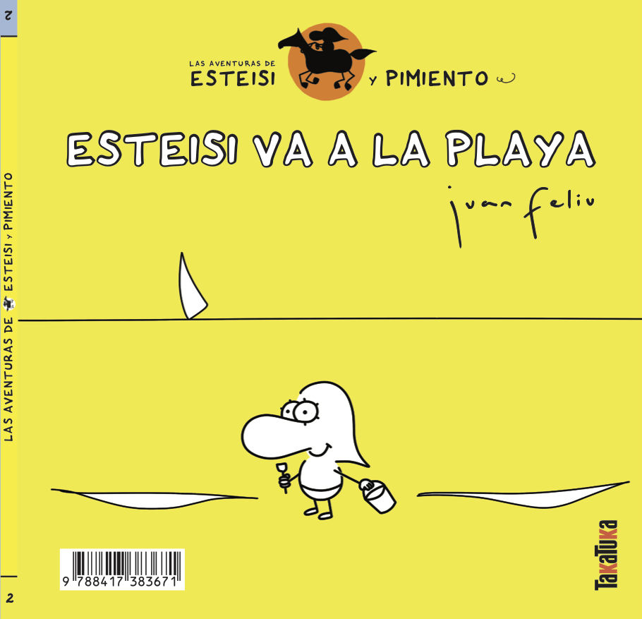 ESTEISI VA A LA PLAYA. ESTEISI SE HACE PIPÍ EN LA CAMA. LAS AVENTURAS DE ESTEISI Y PIMIENTO 2