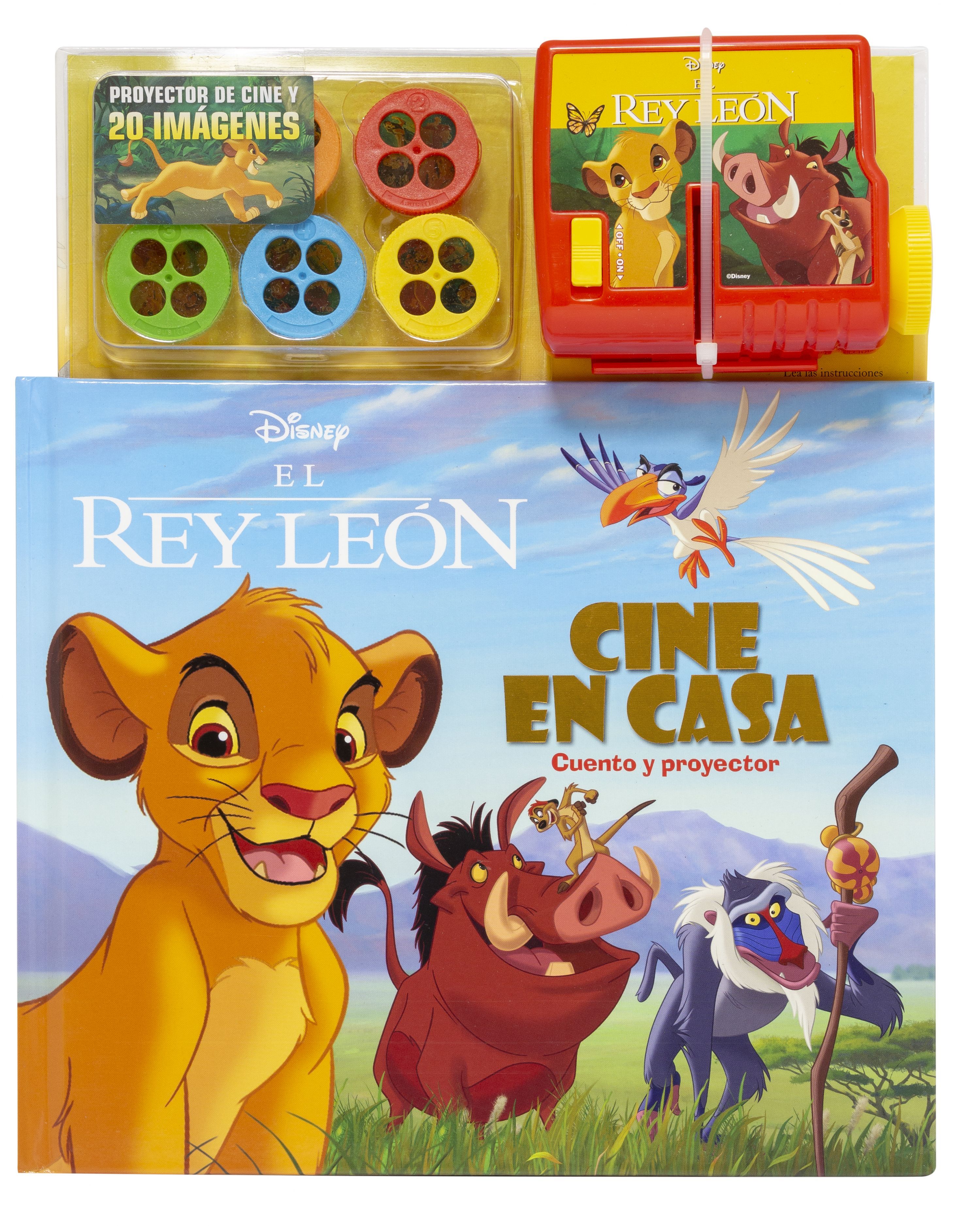 EL REY LEÓN. CINE EN CASA. CUENTO Y PROYECTOR