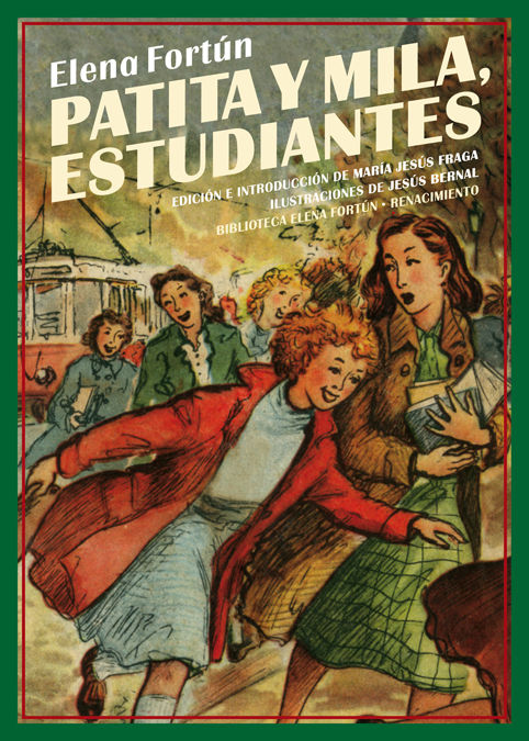 PATITA Y MILA, ESTUDIANTES. 