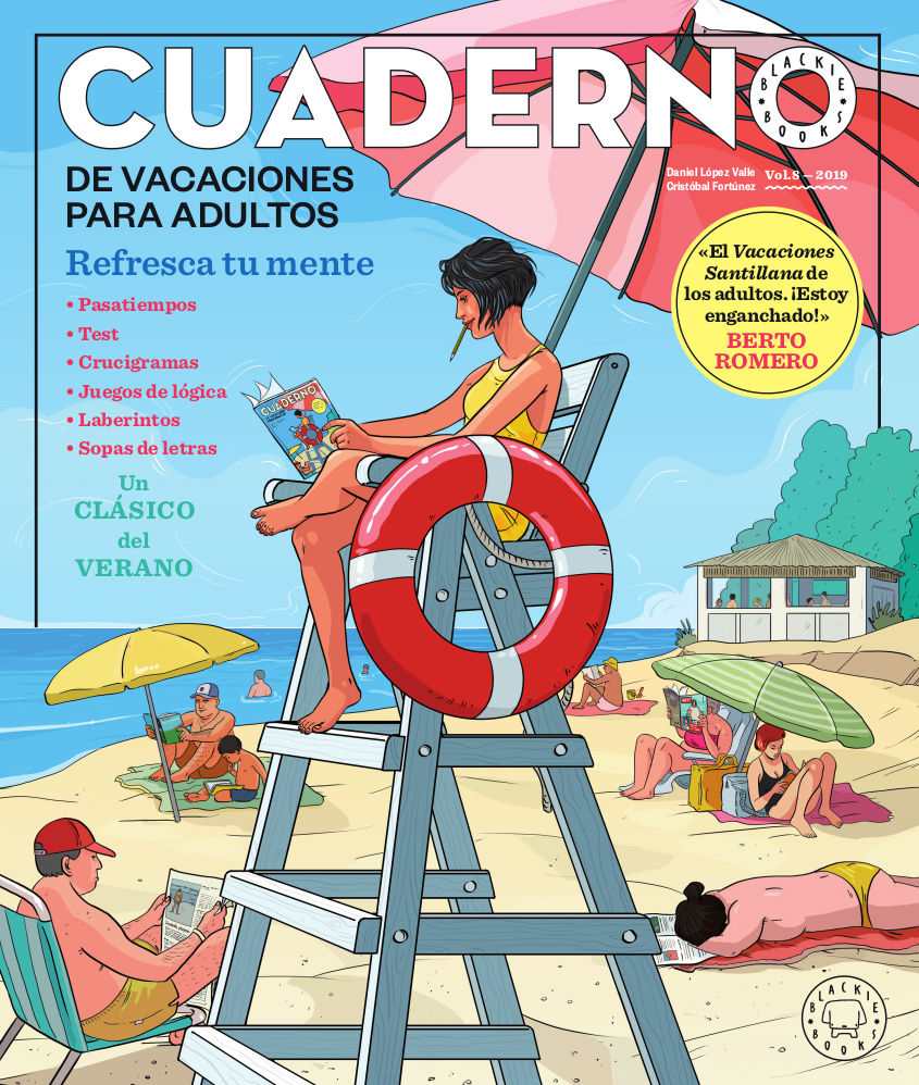 CUADERNO BLACKIE BOOKS, VOL. 8. CUADERNO DE VACACIONES PARA ADULTOS