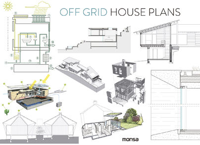 OFF GRID HOUSE PLANS. 