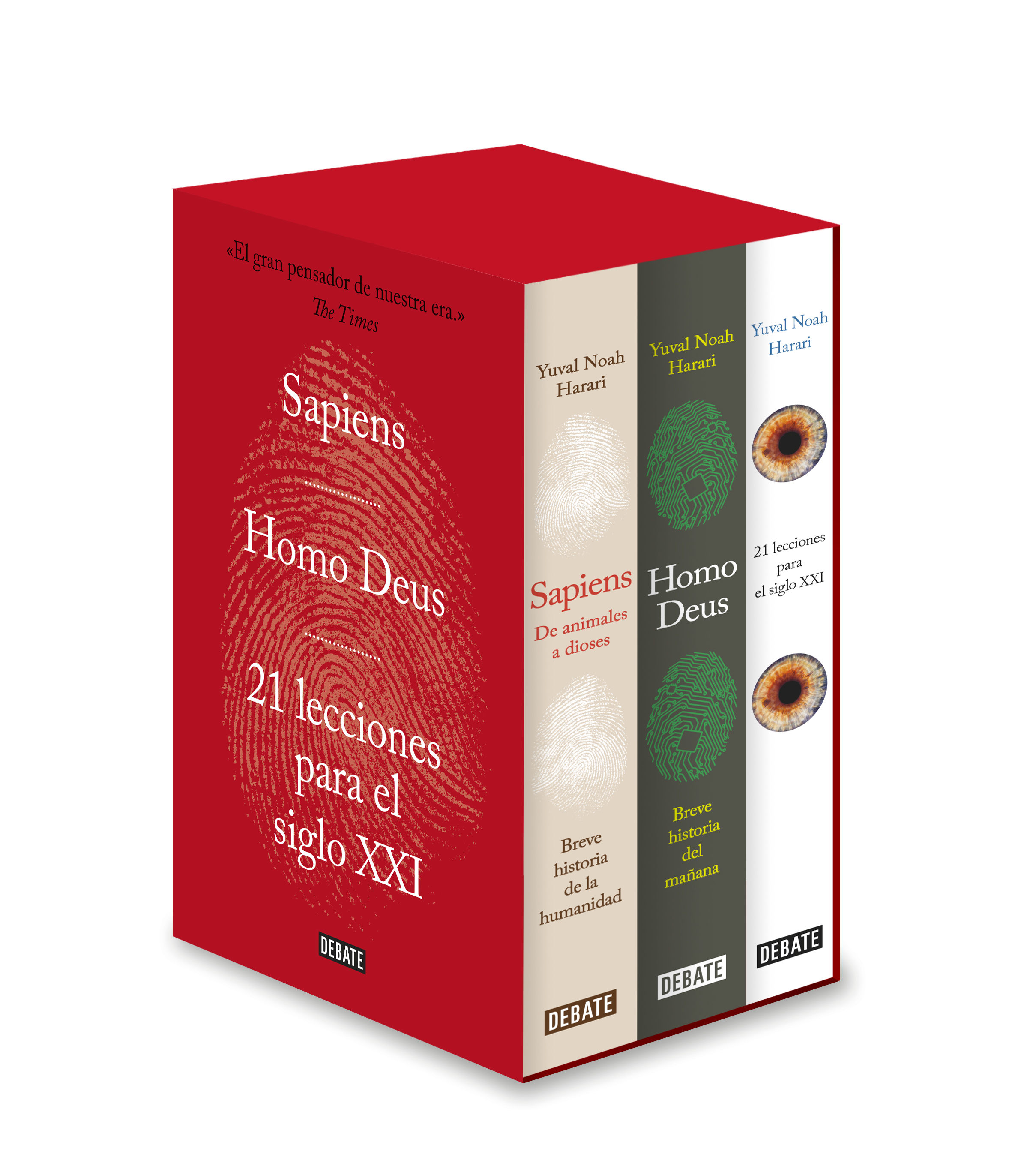 ESTUCHE DE LA TRILOGÍA HARARI. SAPIENS / HOMO DEUS / 21 LECCIONES PARA EL SIGLO XXI