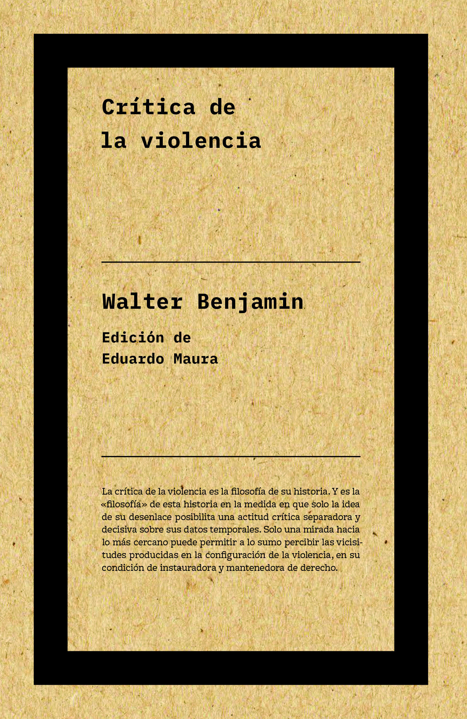 CRÍTICA DE LA VIOLENCIA. TEXTOS DE ISABEL COIXET