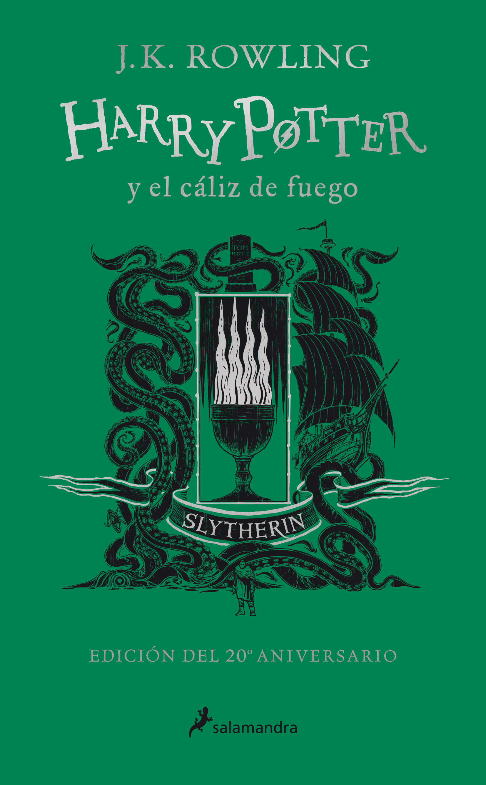 HARRY POTTER Y EL CÁLIZ DE FUEGO. EDICIÓN SLYTHERIN DEL 20º ANIVERSARIO