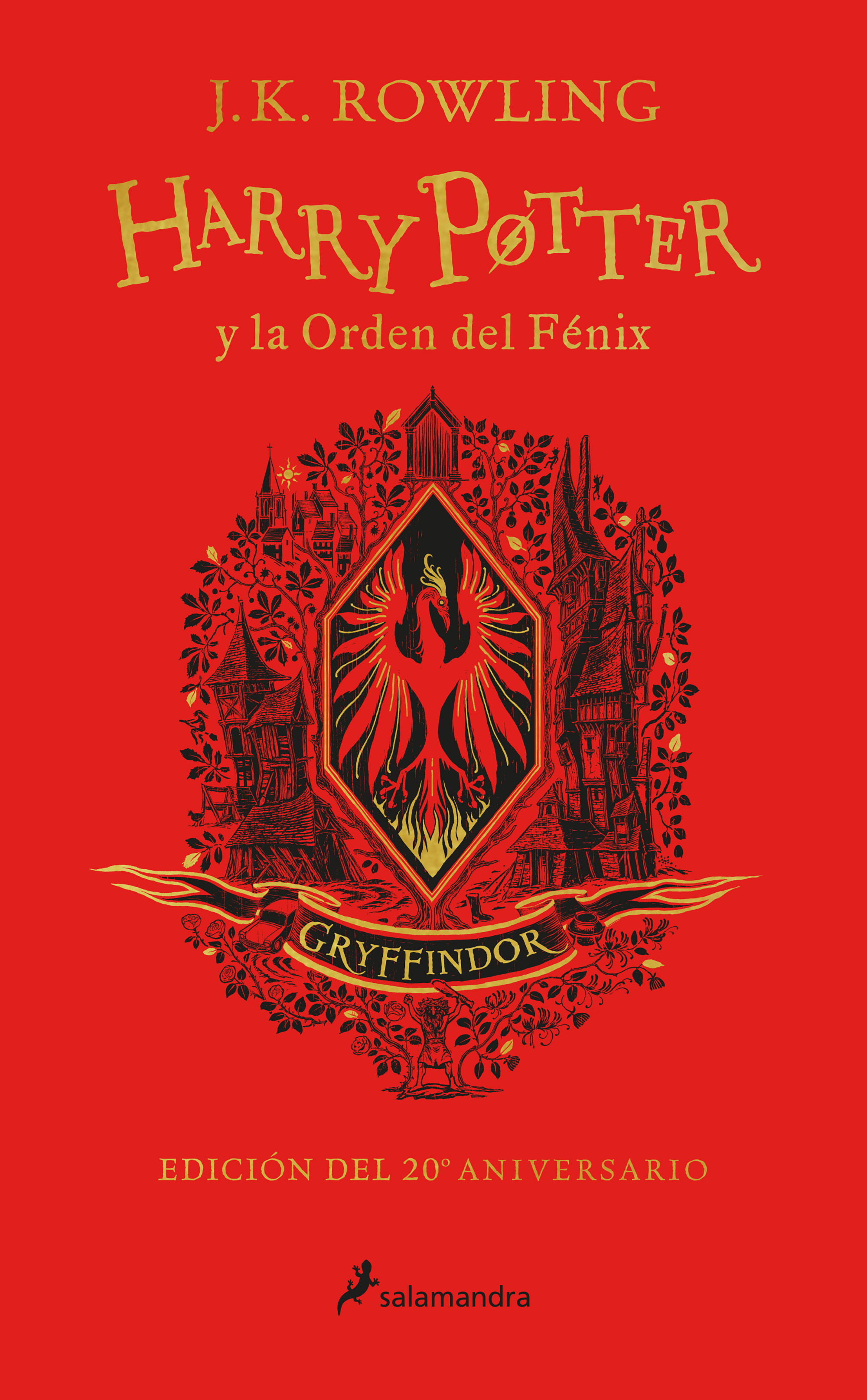 HARRY POTTER Y LA ORDEN DEL FÉNIX. EDICIÓN GRYFFINDOR DEL 20º ANIVERSARIO