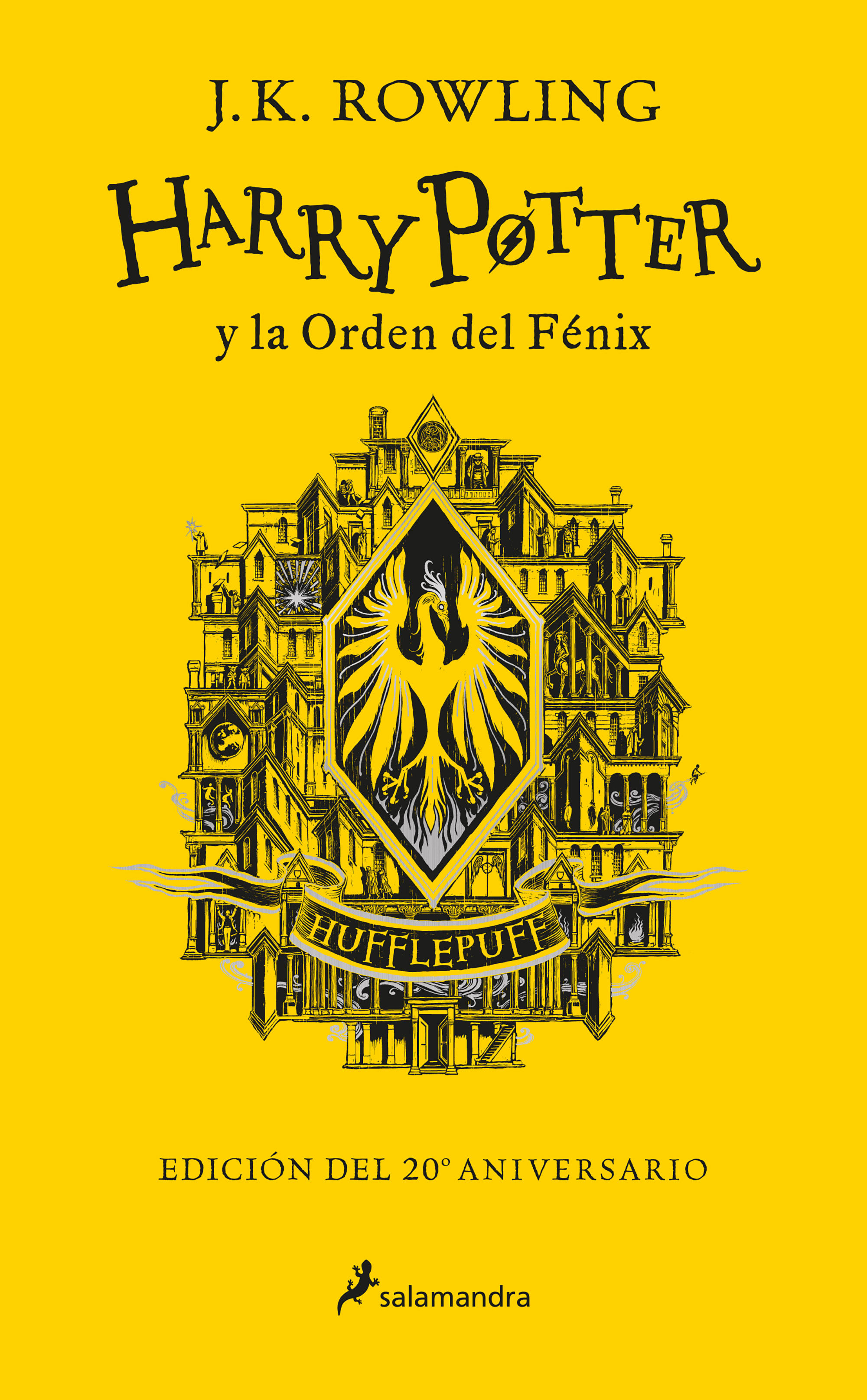 HARRY POTTER Y LA ORDEN DEL FÉNIX. EDICIÓN HUFFLEPUFF DEL 20º ANIVERSARIO