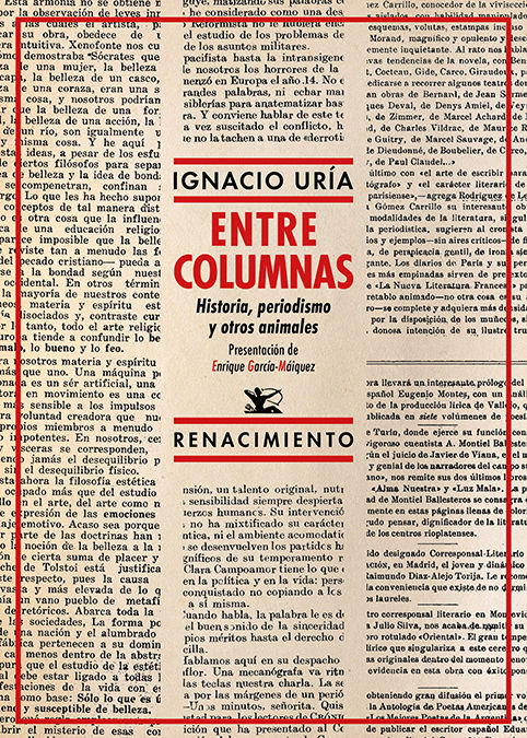 ENTRE COLUMNAS. HISTORIA, PERIODISMO Y OTROS ANIMALES