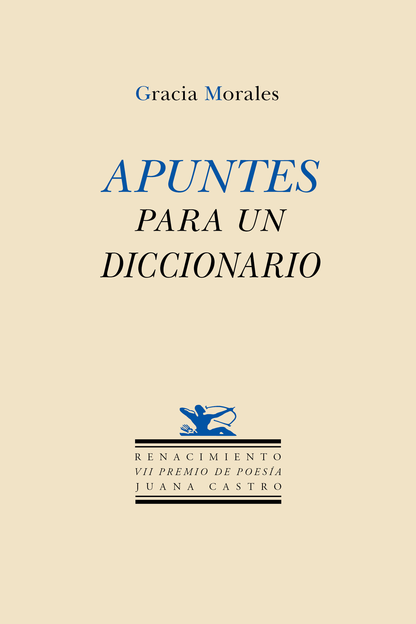 APUNTES PARA UN DICCIONARIO