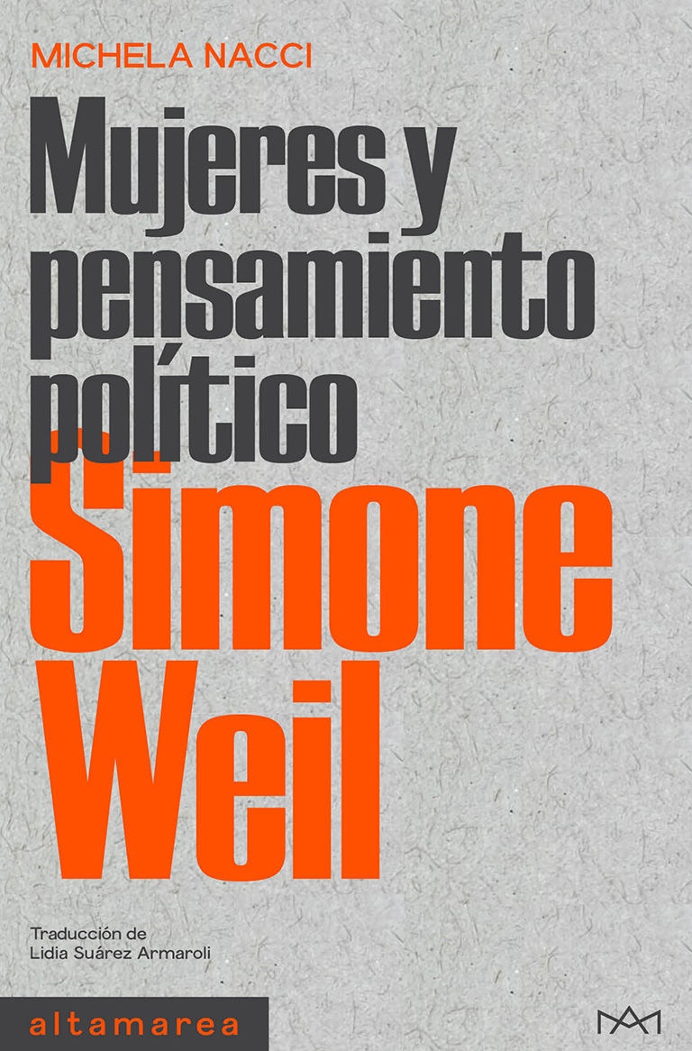 SIMONE WEIL. MUJERES Y PENSAMIENTO POLÍTICO