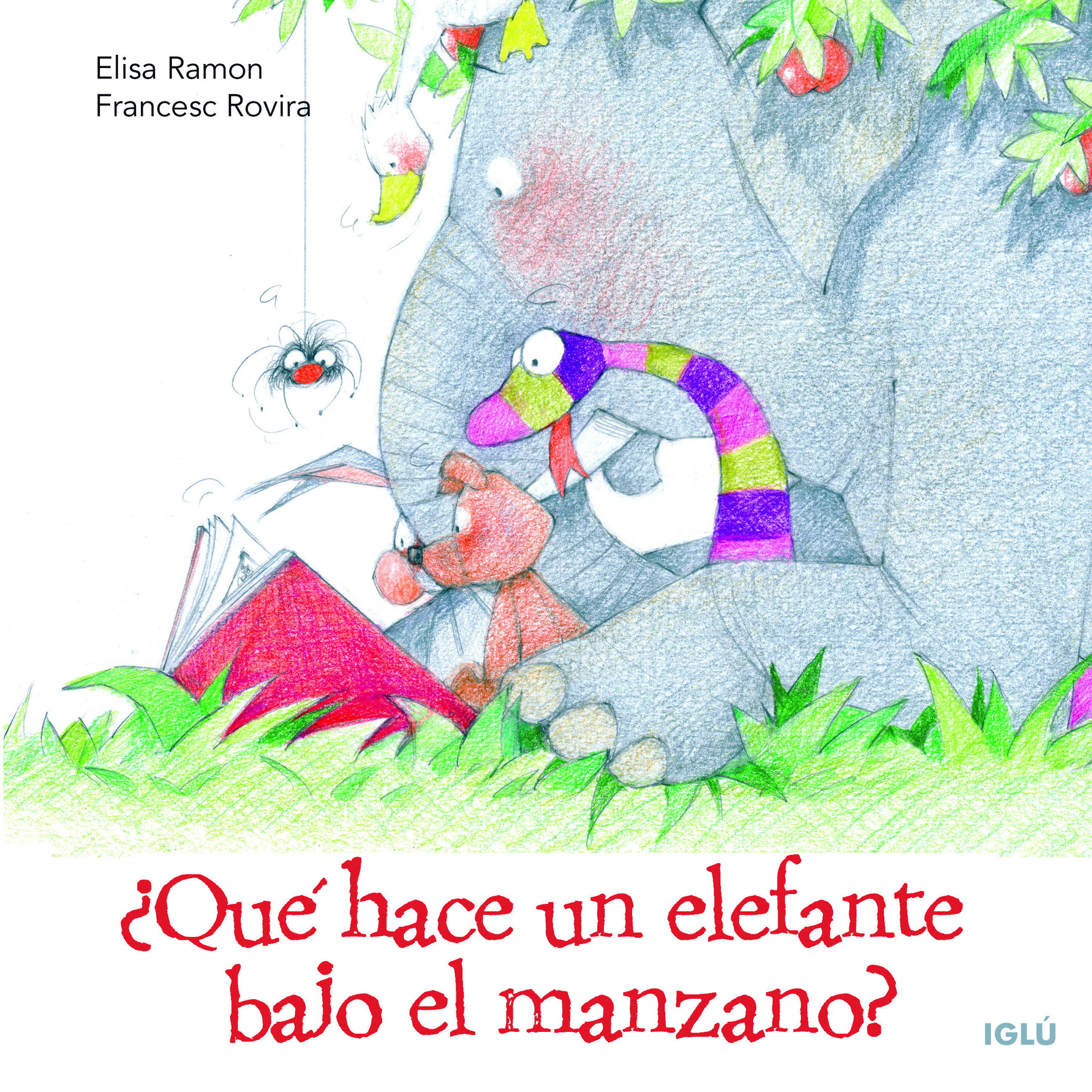 ¿QUÉ HACE UN ELEFANTE BAJO EL MANZANO?