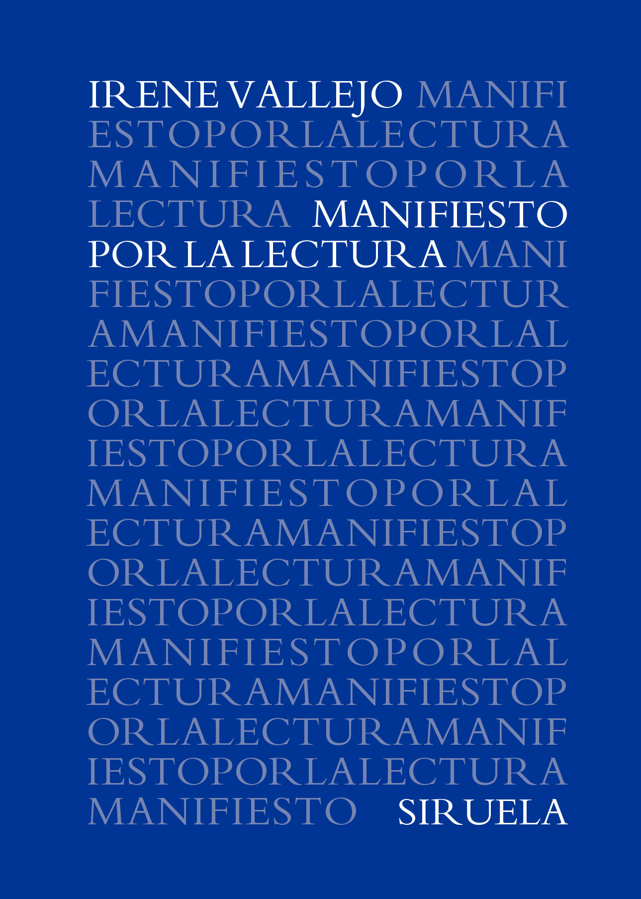 MANIFIESTO POR LA LECTURA. 