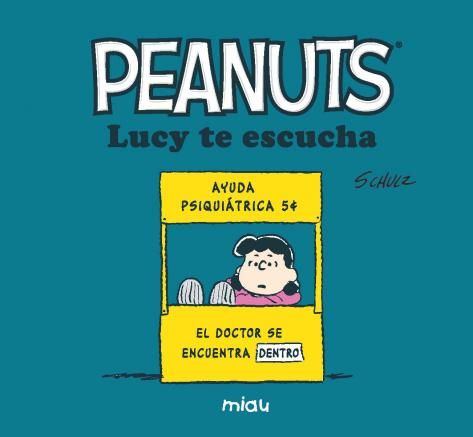 PEANUTS. LUCY TE ESCUCHA. 