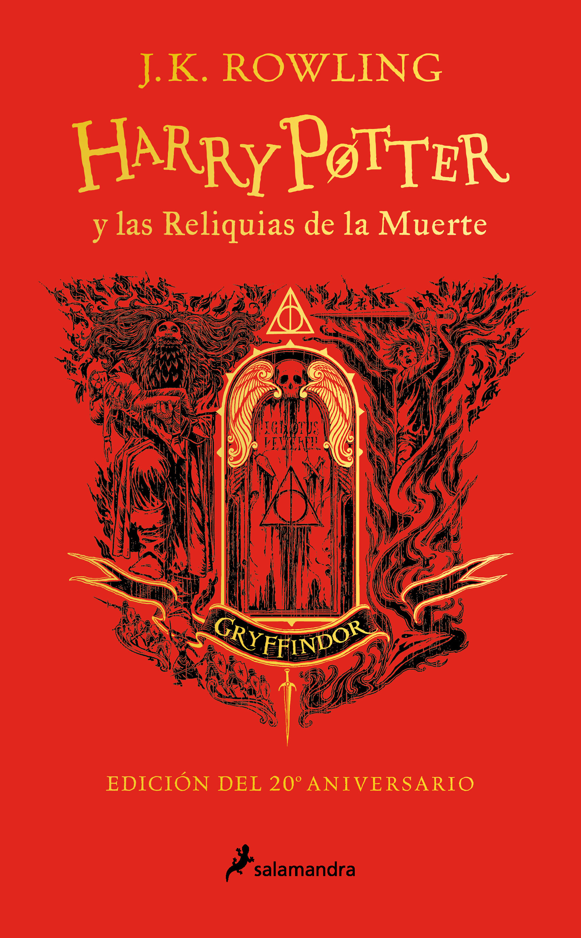 HARRY POTTER Y LAS RELIQUIAS DE LA MUERTE. EDICIÓN GRYFFINDOR DEL 20º ANIVERSARIO