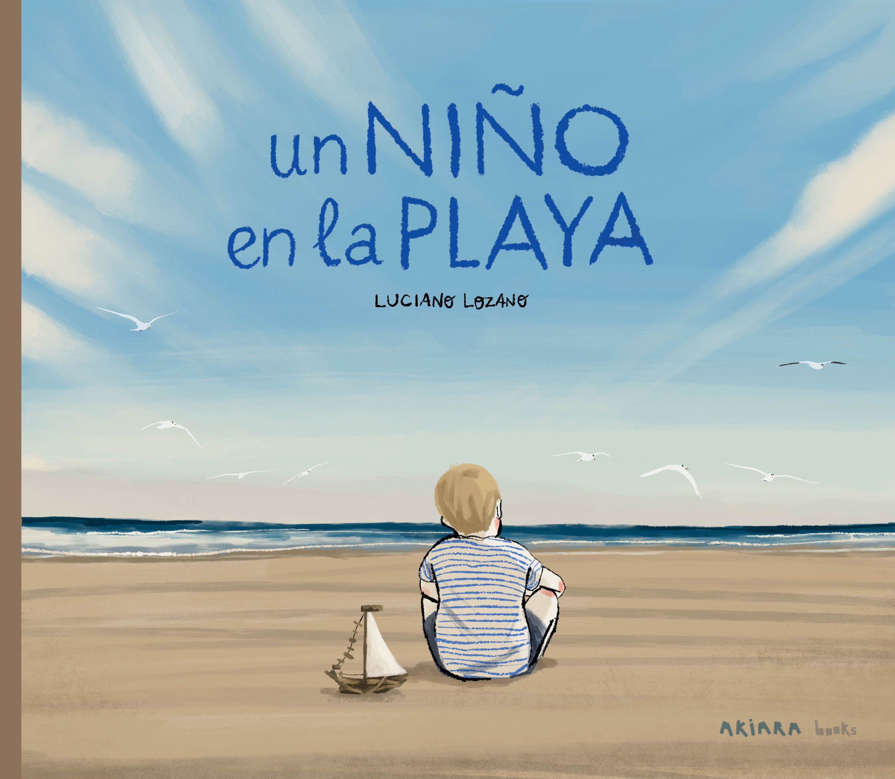 UN NIÑO EN LA PLAYA. 