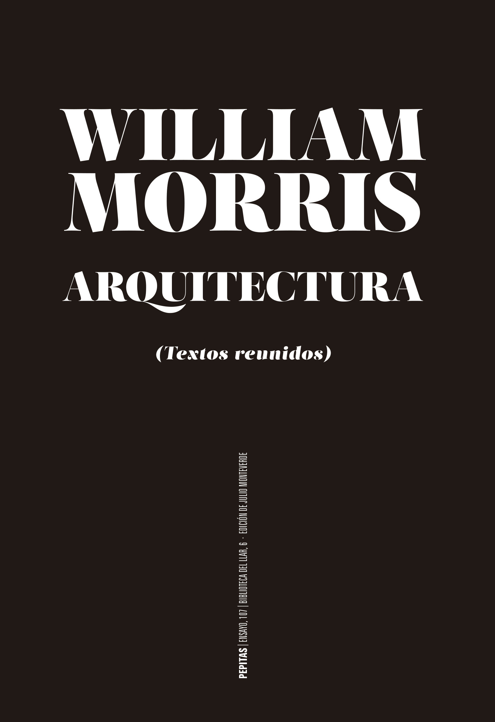 ARQUITECTURA. TEXTOS REUNIDOS