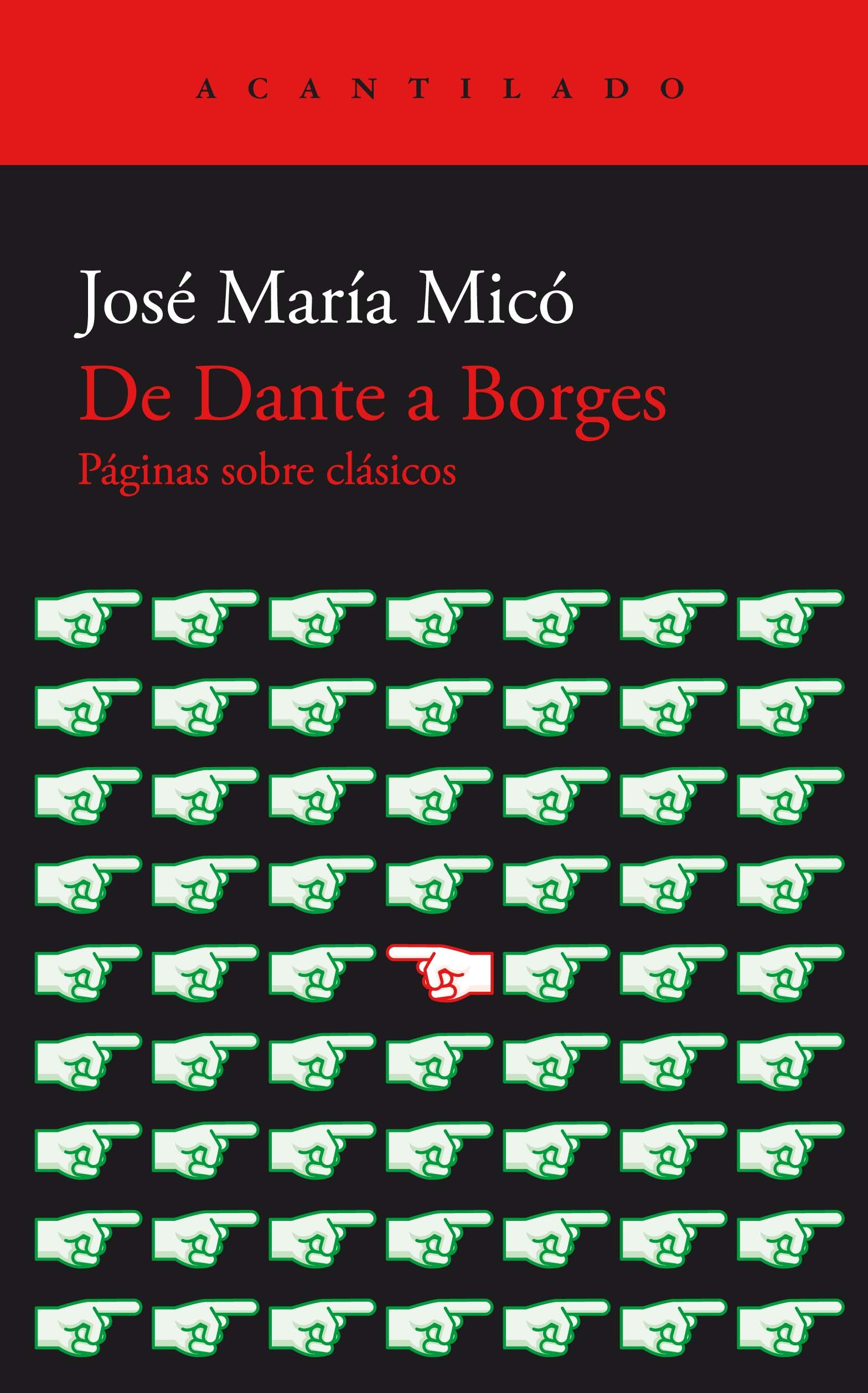 DE DANTE A BORGES. PÁGINAS SOBRE CLÁSICOS