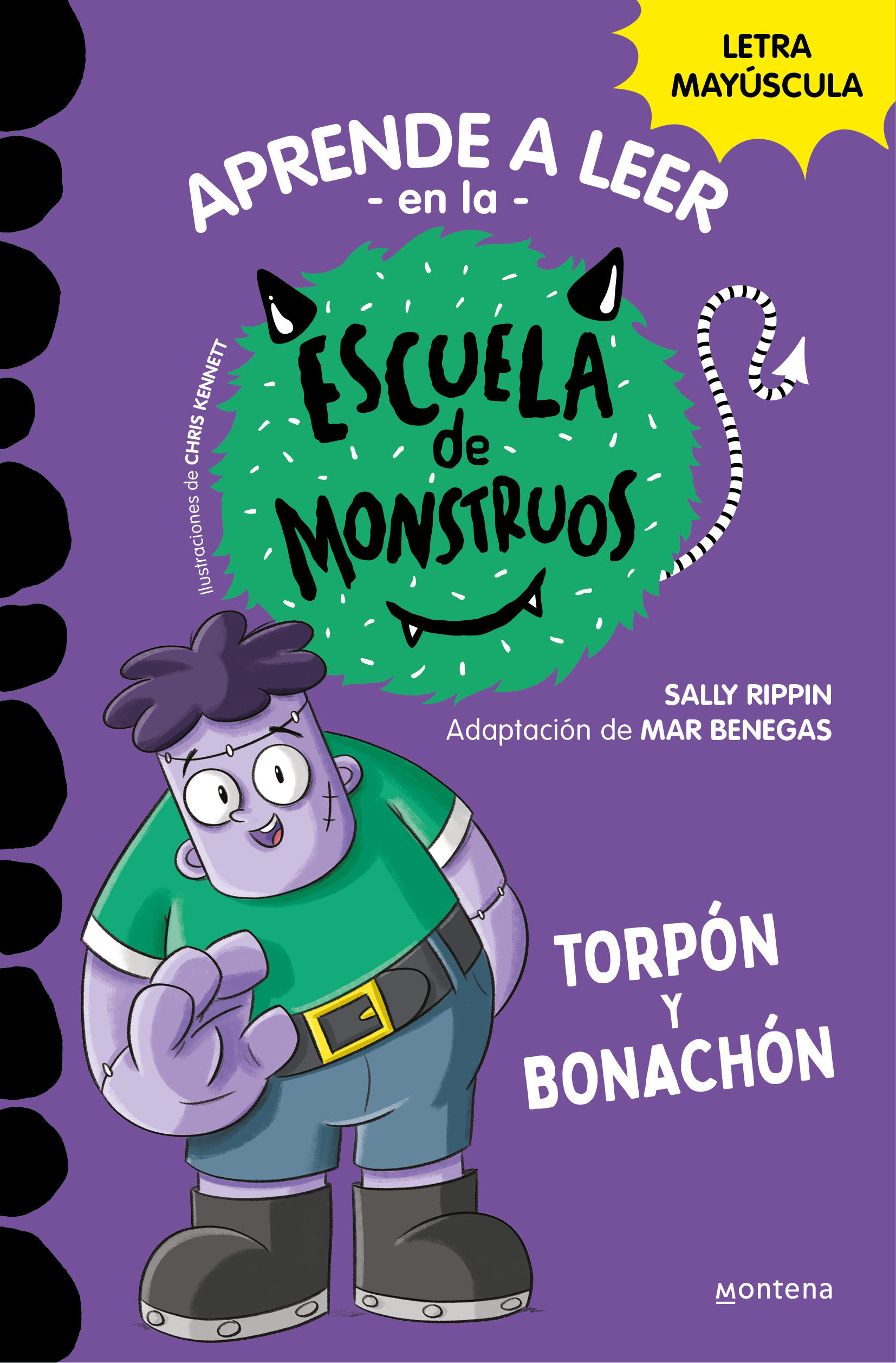 APRENDER A LEER EN LA ESCUELA DE MONSTRUOS 9 - TORPÓN Y BONACHÓN. EN LETRA MAYÚSCULA PARA APRENDER A LEER (LIBROS PARA NIÑOS A PARTIR DE 5 AÑOS)