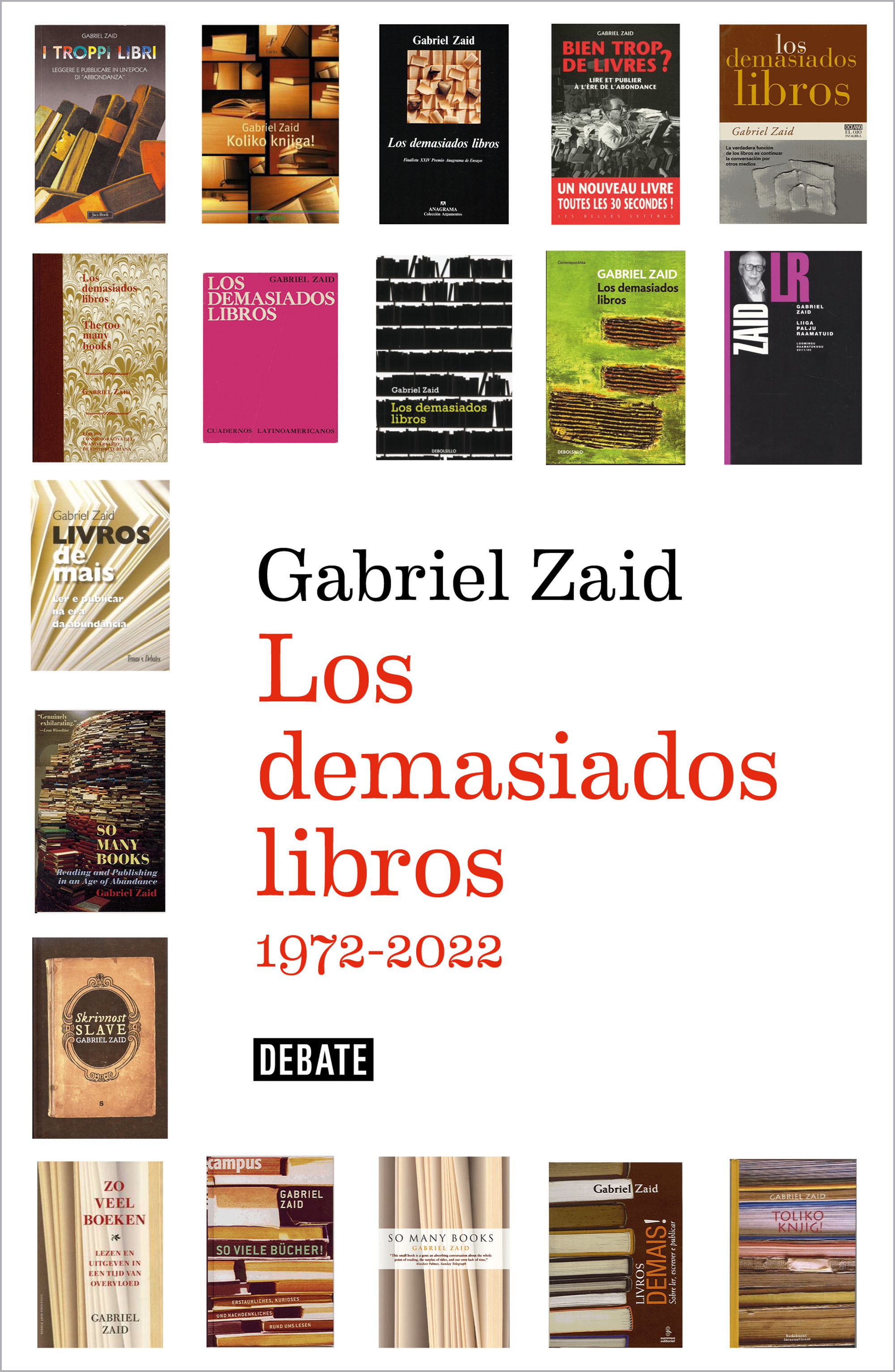 LOS DEMASIADOS LIBROS. 