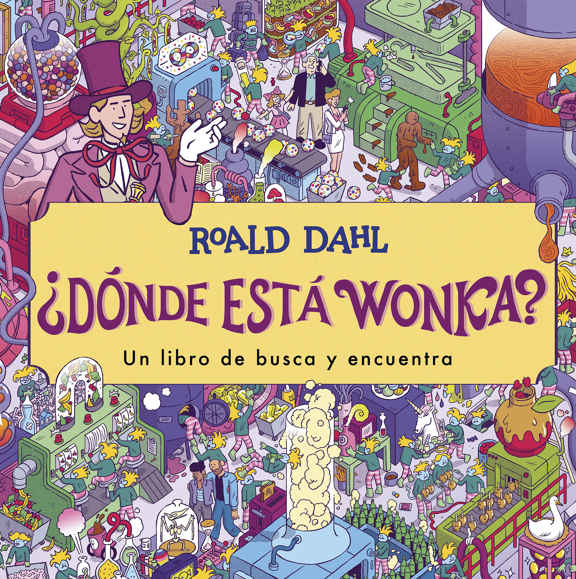 ¿DÓNDE ESTÁ WONKA?. 