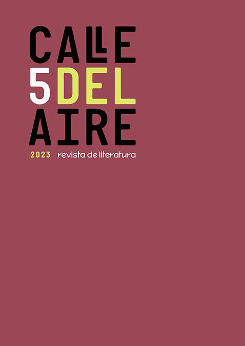 CALLE DEL AIRE. REVISTA DE LITERATURA, 5. JUNIO, 2023