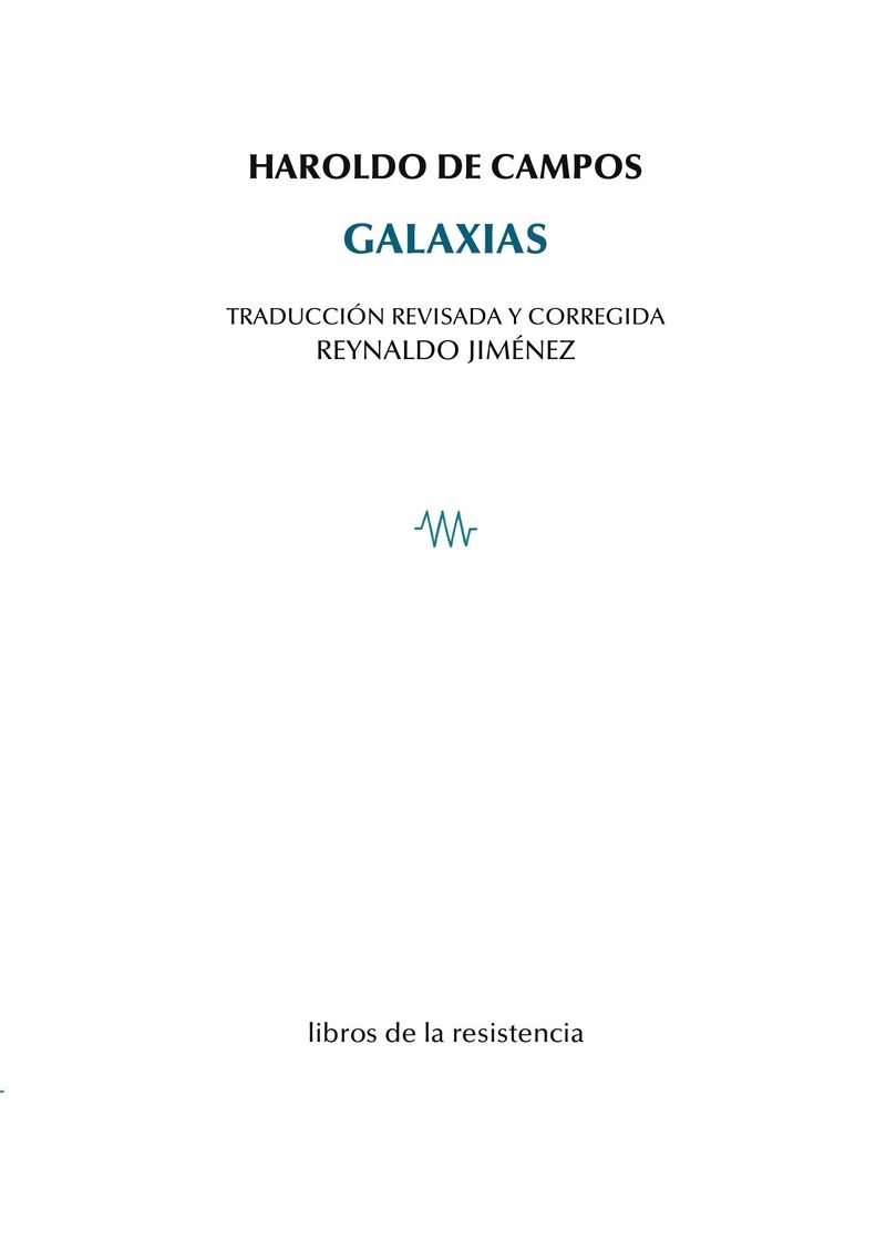 GALAXIAS. TRADUCCIÓN REVISADA Y CORREGIDA