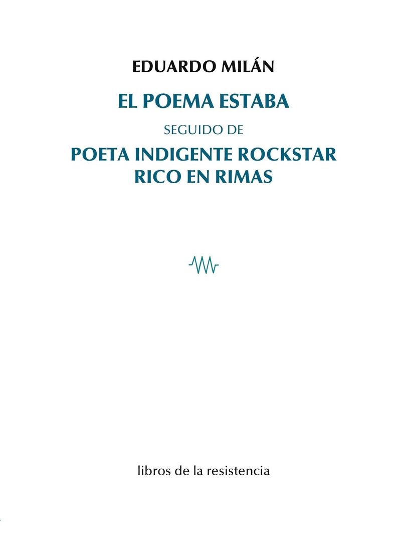 EL POEMA ESTABA
