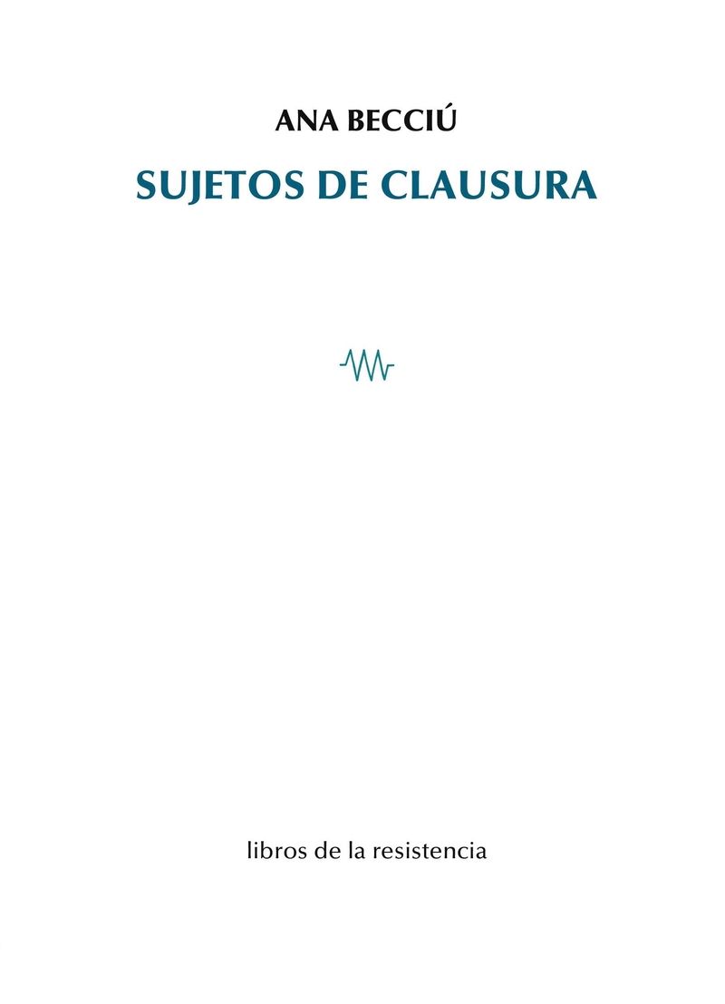 SUJETOS DE CLAUSURA
