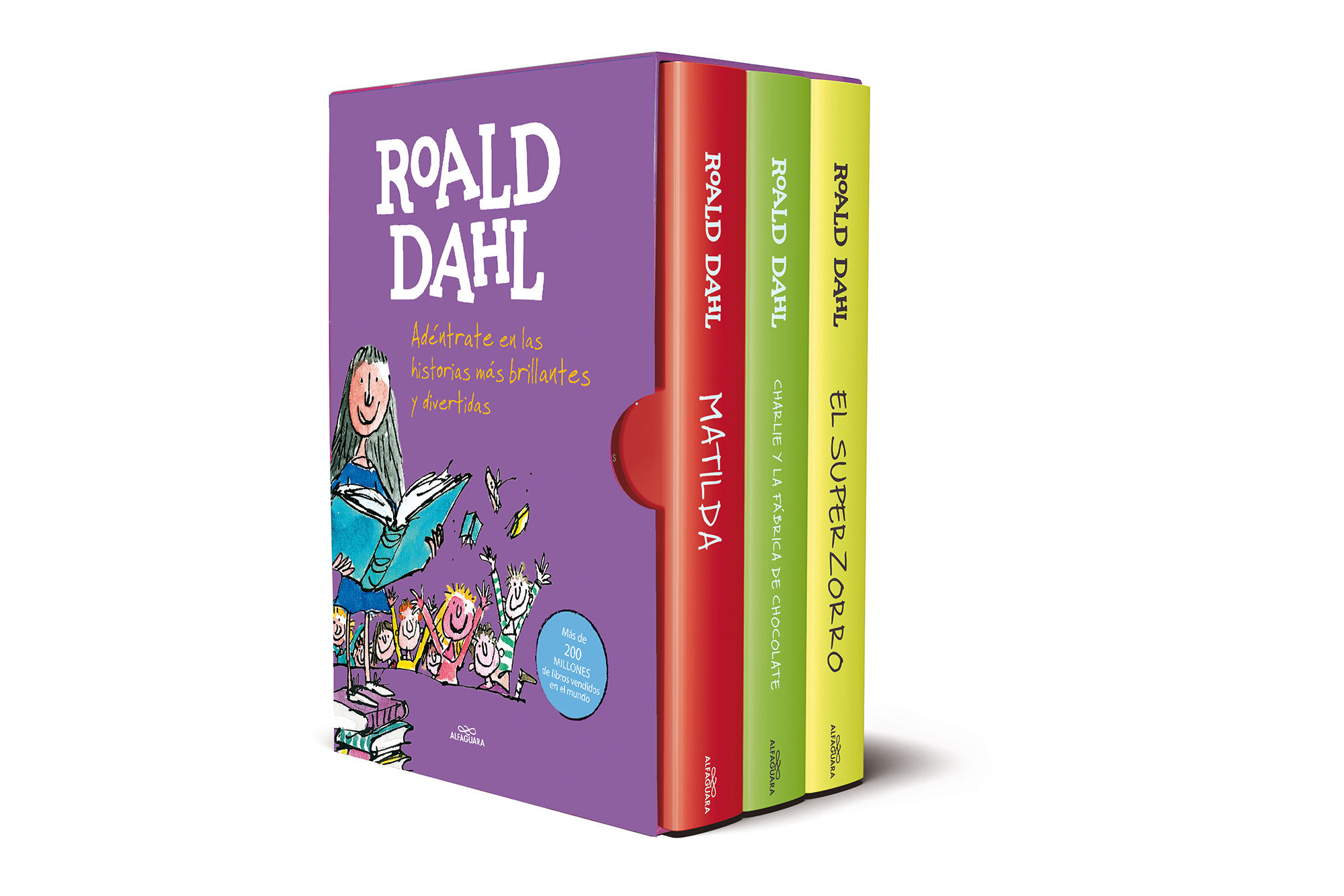 CAJA ROAL DAHL. ADÉNTRATE EN LAS HISTORIAS MÁS BRILLANTES Y DIVERTIDAS