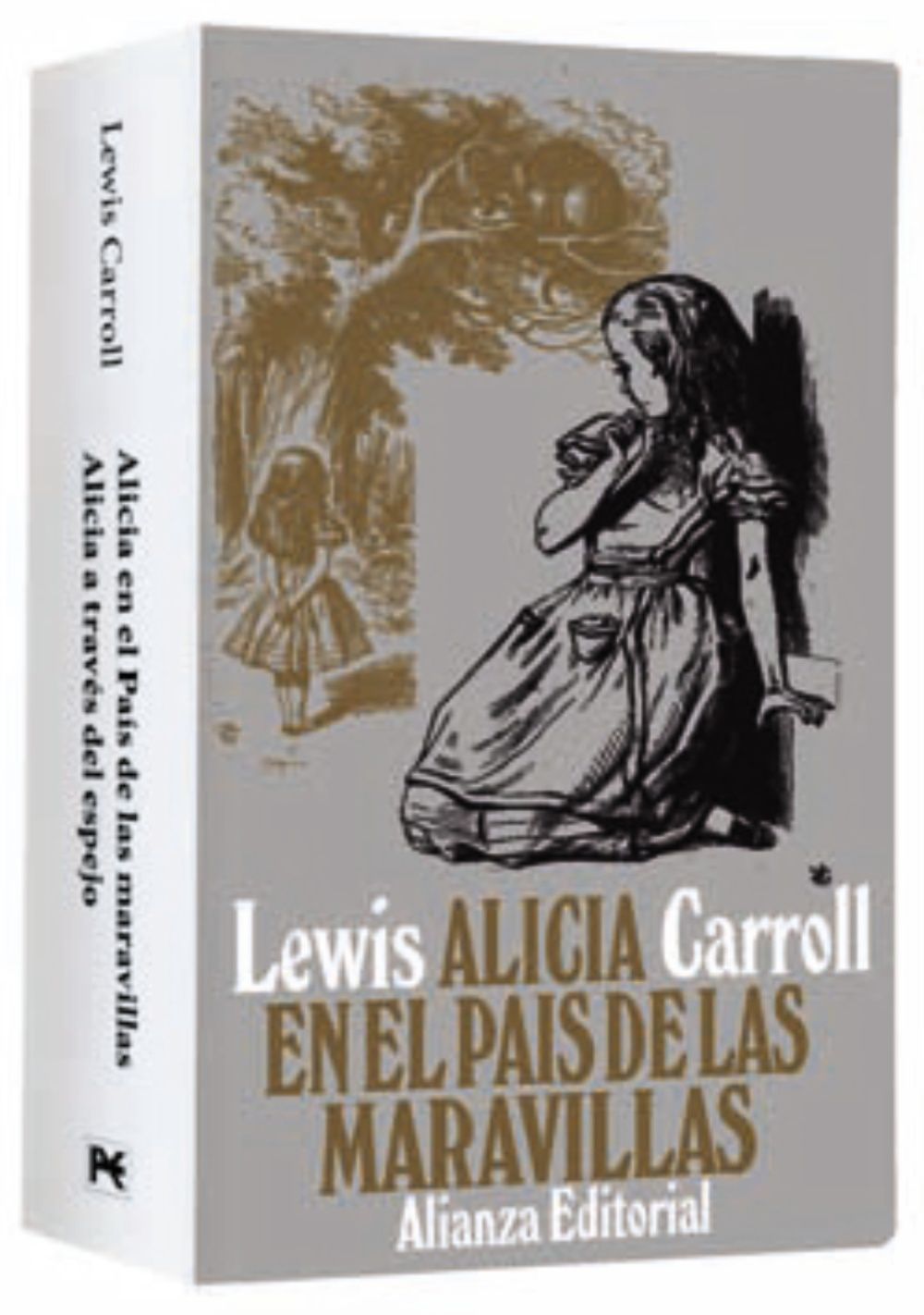 ESTUCHE - LEWIS CARROLL. ALICIA EN EL PAÍS DE LAS MARAVILLAS - ALICIA A TRAVÉS DEL ESPEJO