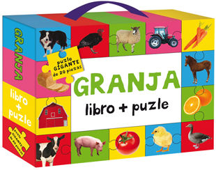 GRANJA: LIBRO + PUZLE. 